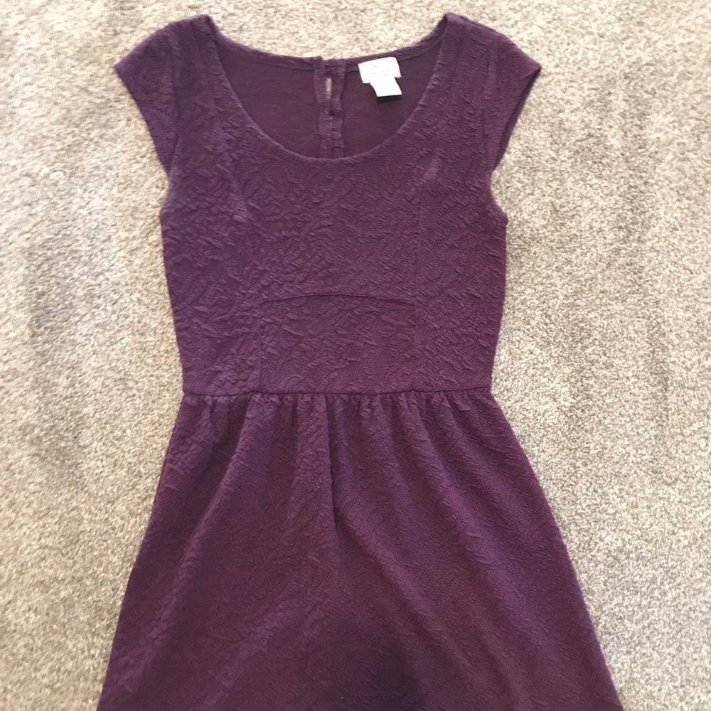Purple Lace Dress